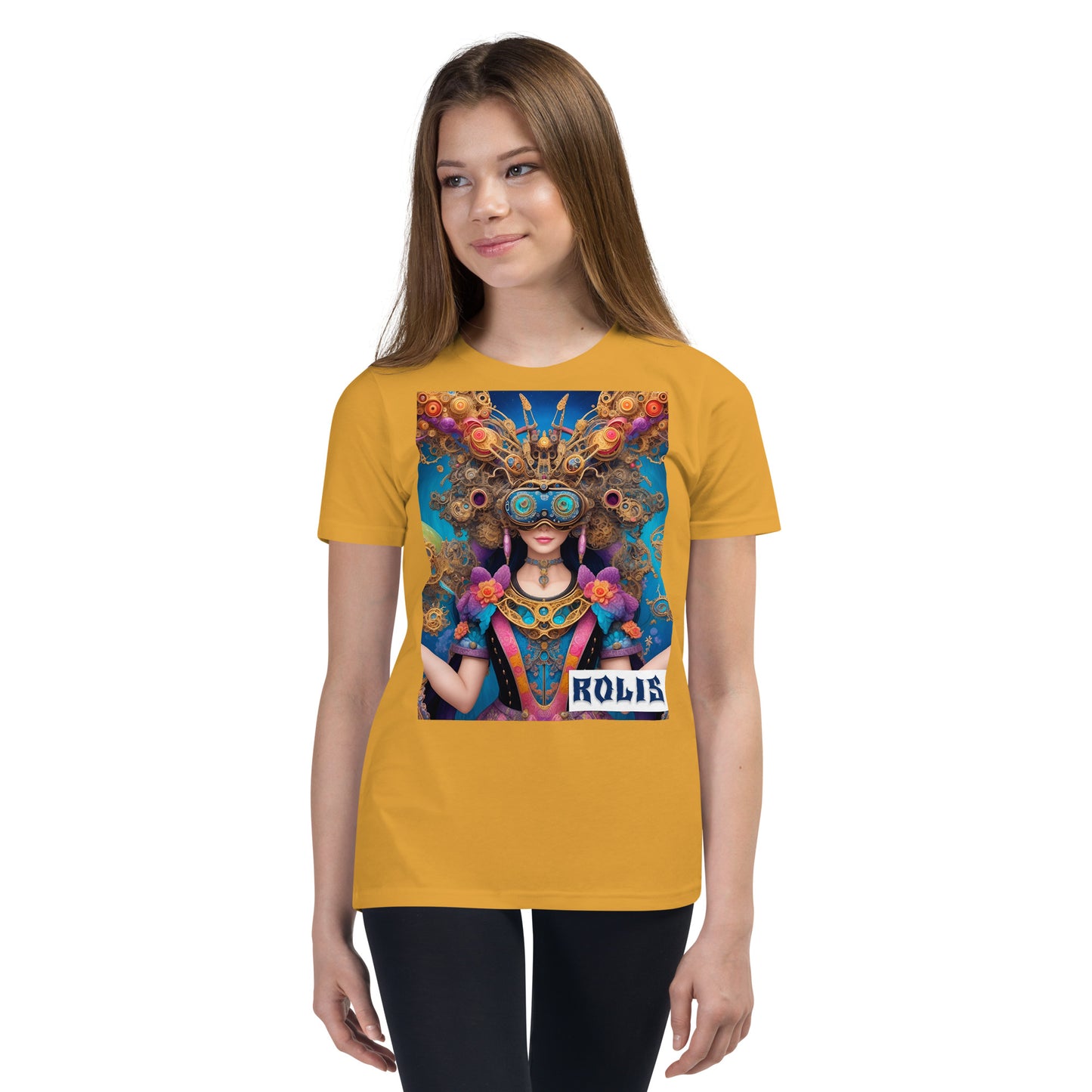 Youth Short Sleeve T-Shirt. Collection - ROLIS, Design - ANDRBEL STUDIO