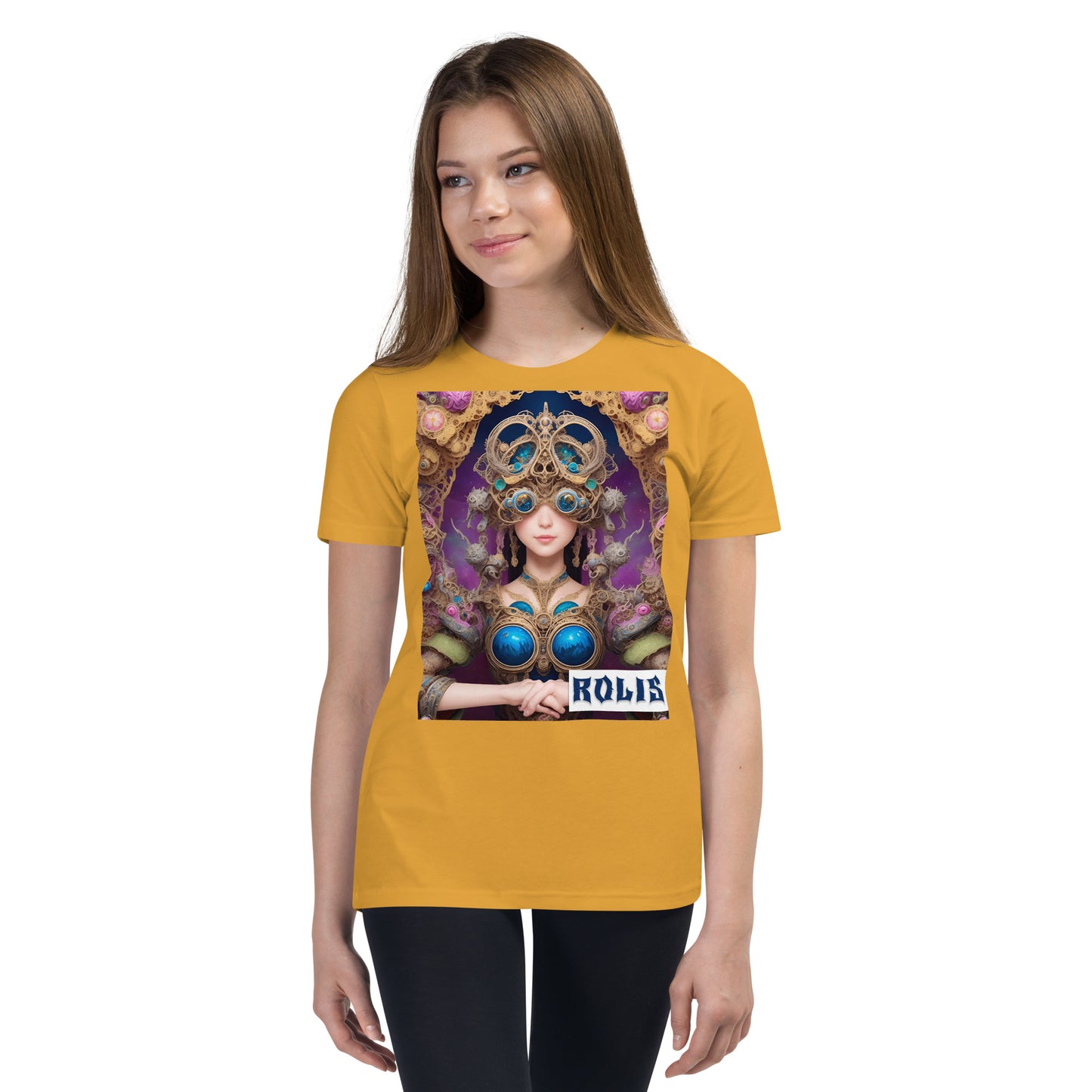 Youth Short Sleeve T-Shirt. Collection - ROLIS, Design - ANDRBEL STUDIO
