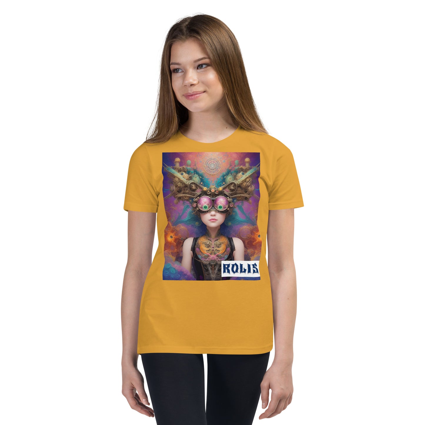 Youth Short Sleeve T-Shirt. Collection - ROLIS, Design - ANDRBEL STUDIO