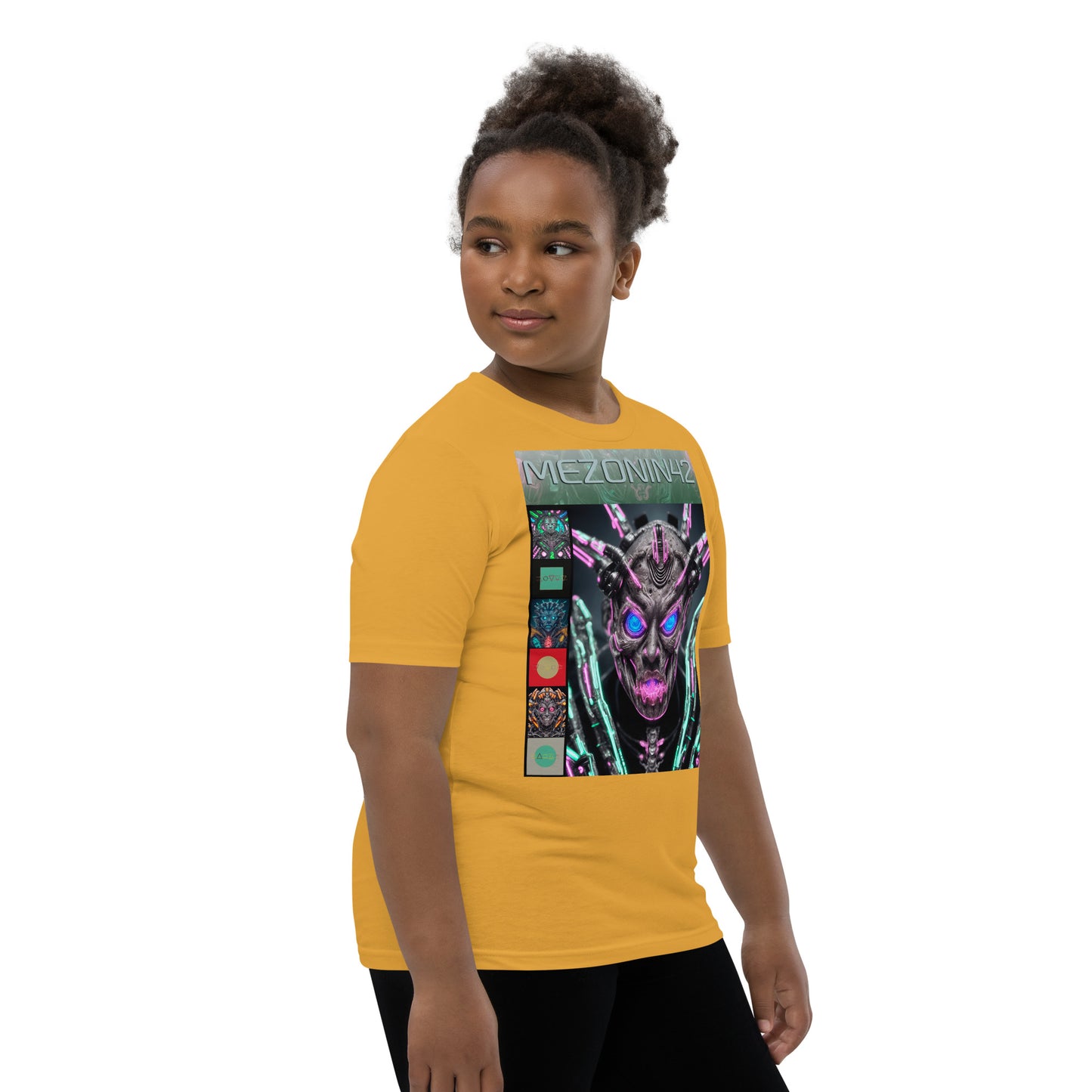 Youth Short Sleeve T-Shirt. Collection - MEZONIN 42, Design - ANDRBEL STUDIO