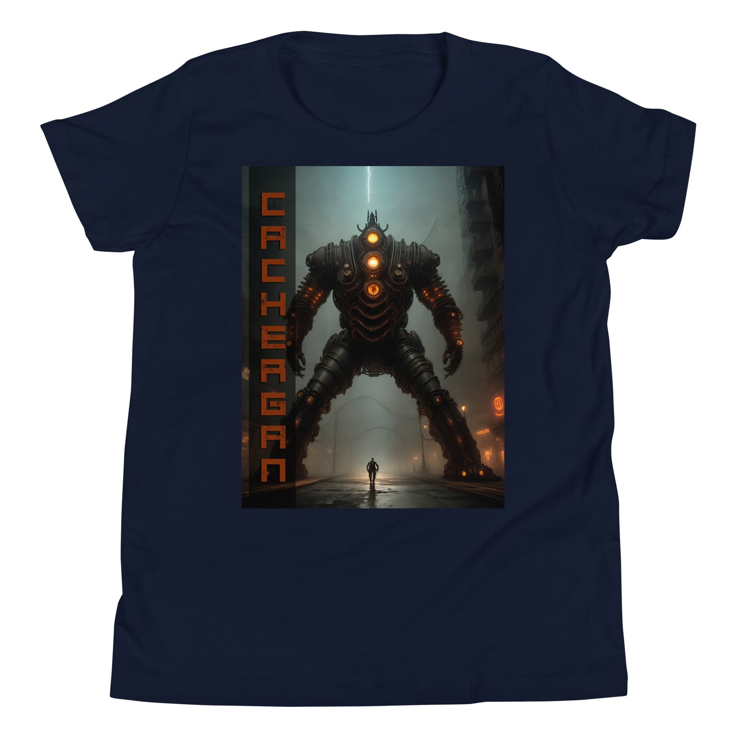 T-shirt a maniche corte per ragazzi. Collezione - Cachergan, Design - ANDRBEL STUDIO