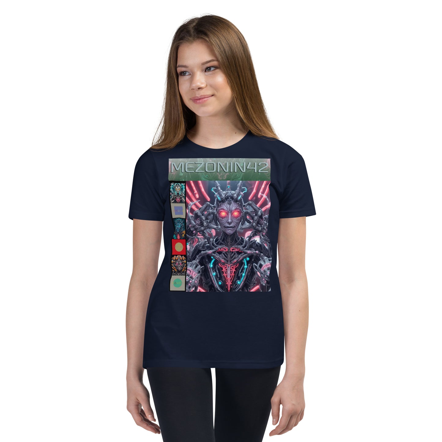 Youth Short Sleeve T-Shirt. Collection - MEZONIN 42, Design - ANDRBEL STUDIO