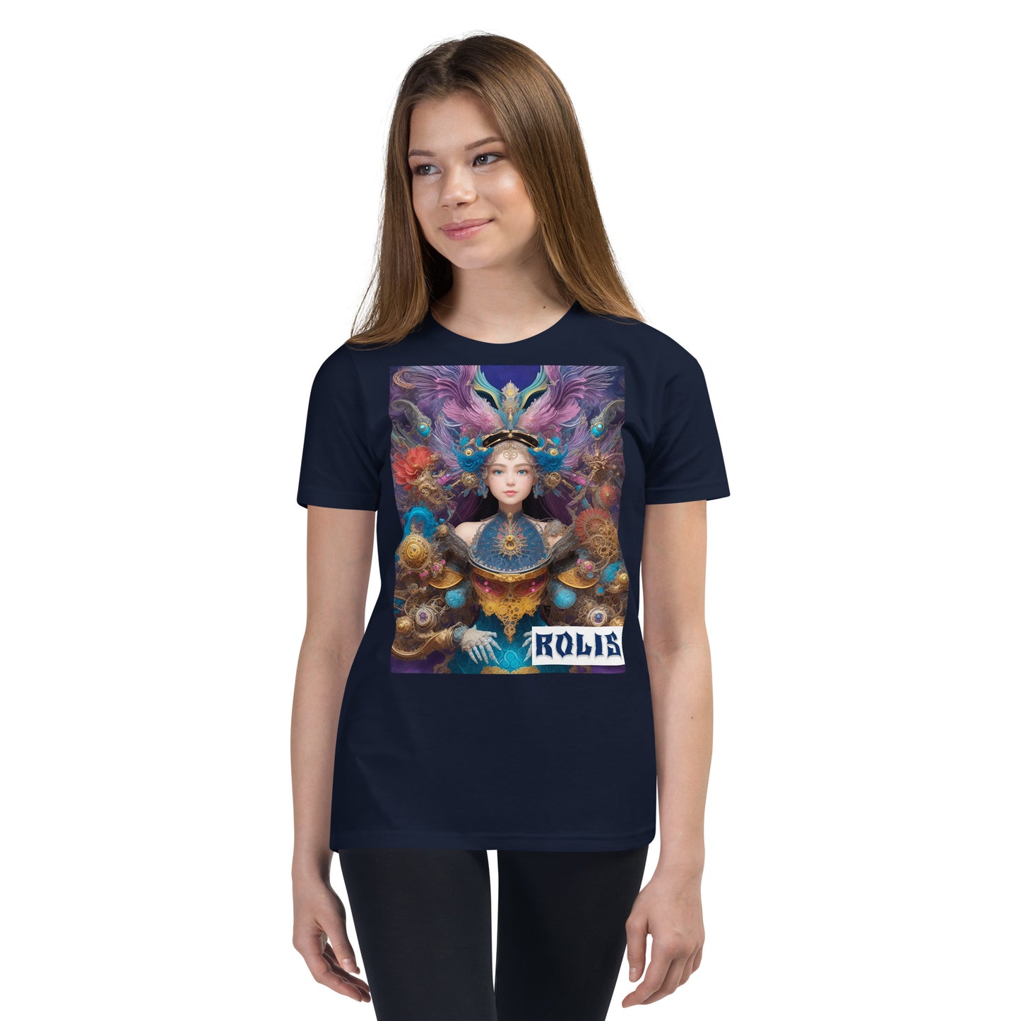 Youth Short Sleeve T-Shirt. Collection - ROLIS, Design - ANDRBEL STUDIO