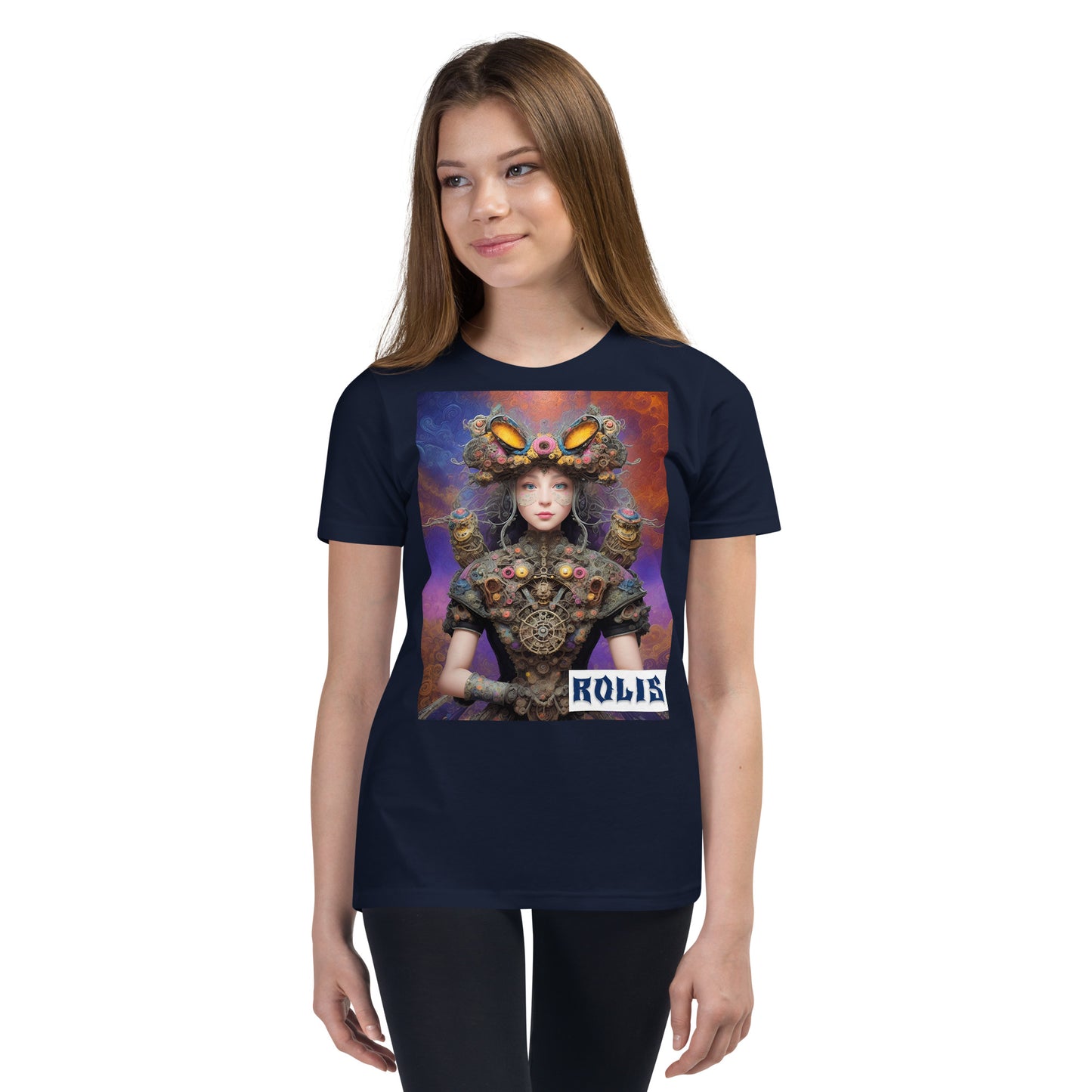 Youth Short Sleeve T-Shirt. Collection - ROLIS, Design - ANDRBEL STUDIO