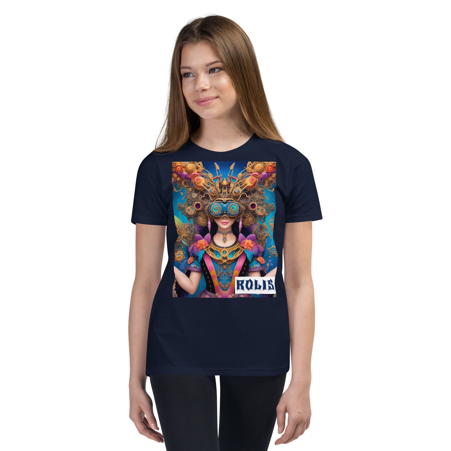 Youth Short Sleeve T-Shirt. Collection - ROLIS, Design - ANDRBEL STUDIO