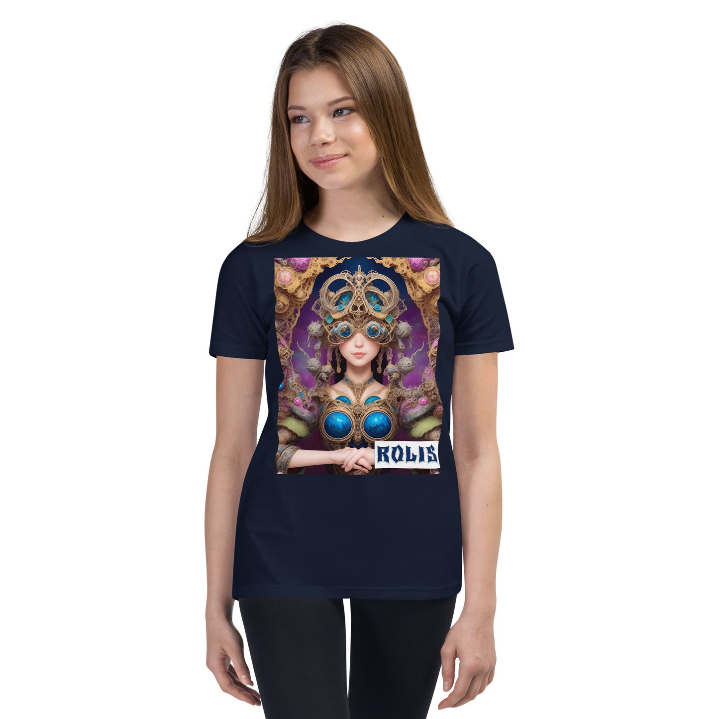 Youth Short Sleeve T-Shirt. Collection - ROLIS, Design - ANDRBEL STUDIO