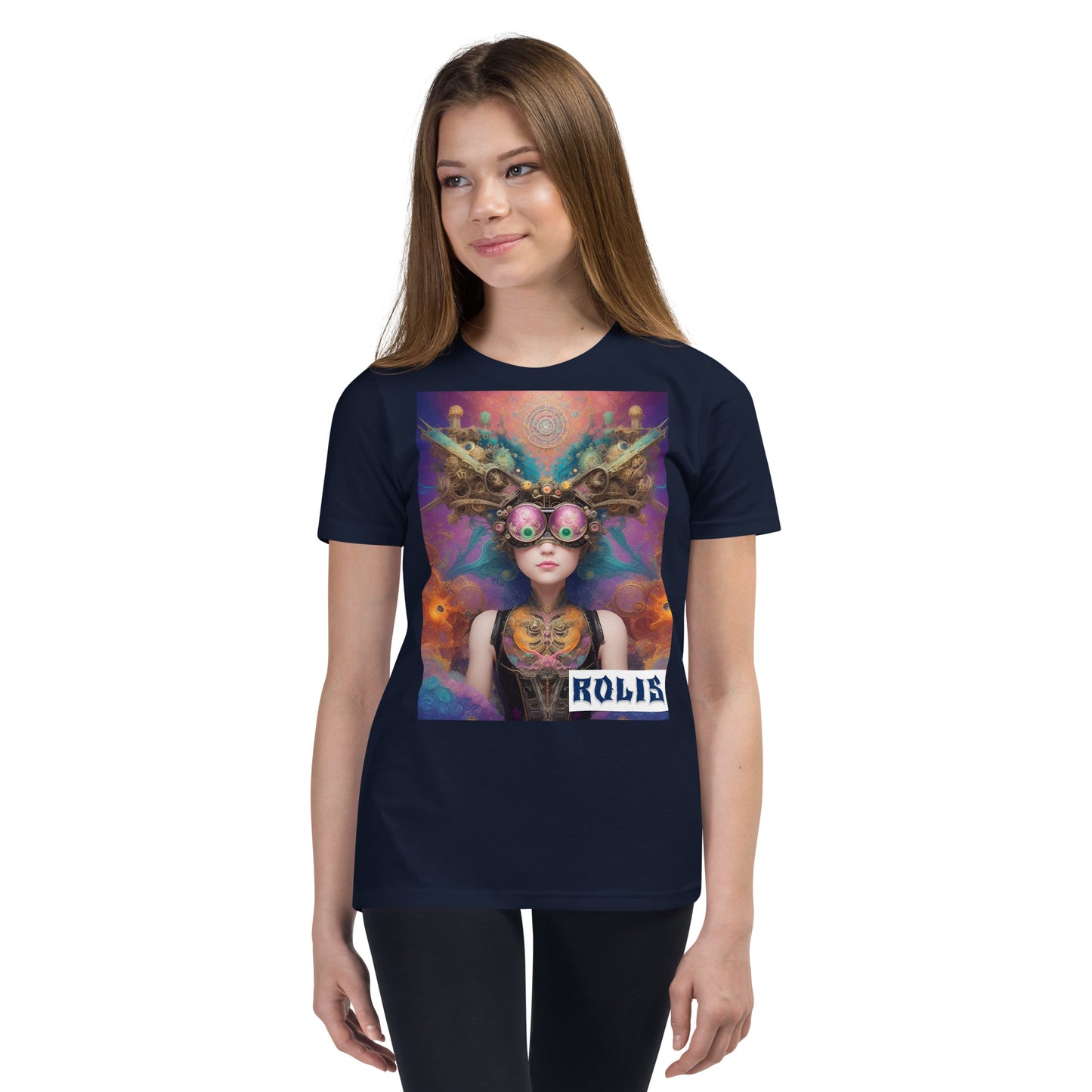 Youth Short Sleeve T-Shirt. Collection - ROLIS, Design - ANDRBEL STUDIO