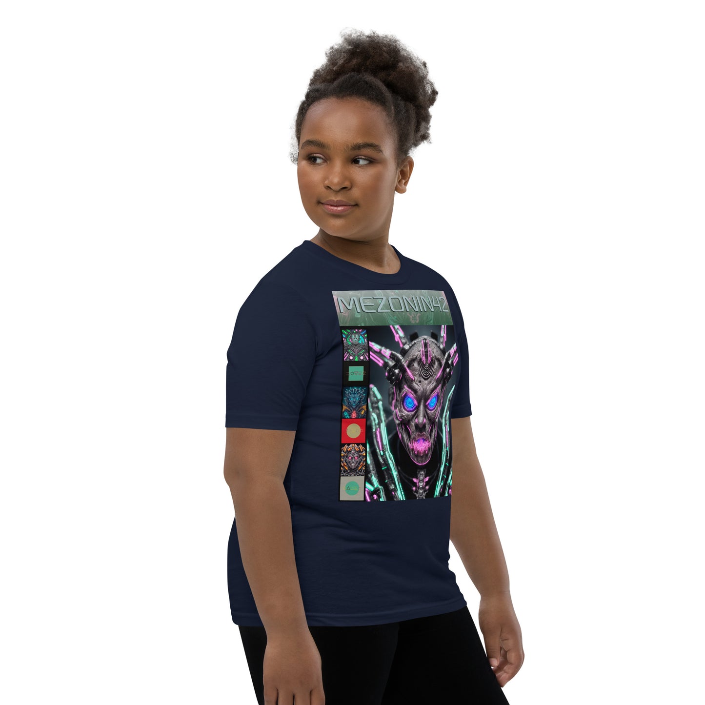 Youth Short Sleeve T-Shirt. Collection - MEZONIN 42, Design - ANDRBEL STUDIO