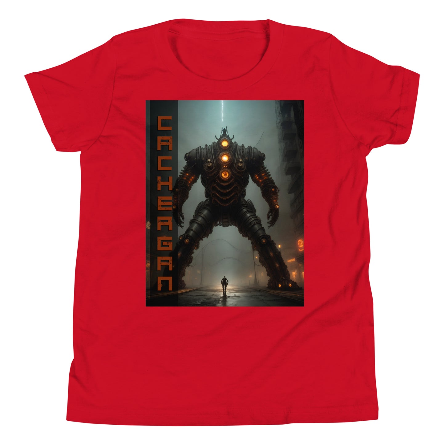 T-shirt a maniche corte per ragazzi. Collezione - Cachergan, Design - ANDRBEL STUDIO