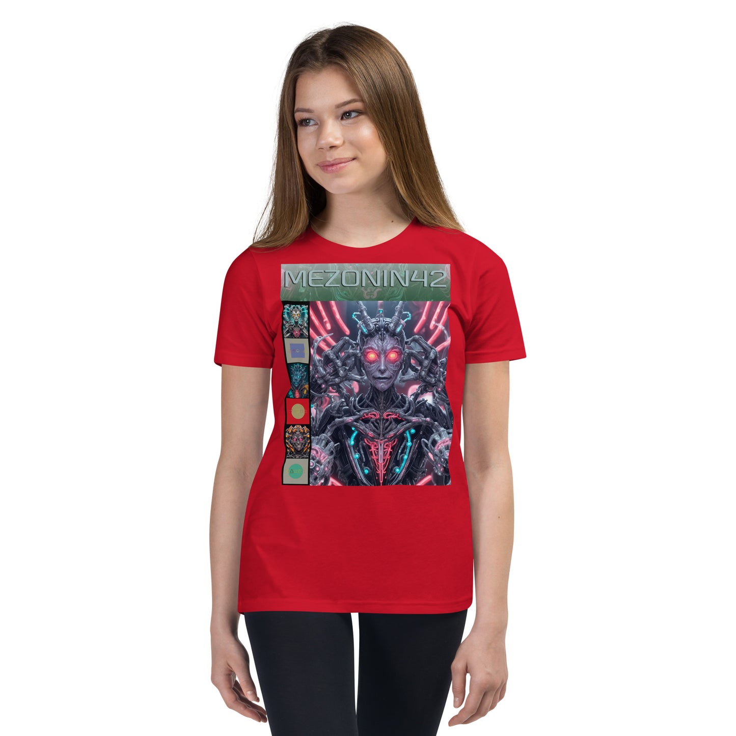 Youth Short Sleeve T-Shirt. Collection - MEZONIN 42, Design - ANDRBEL STUDIO