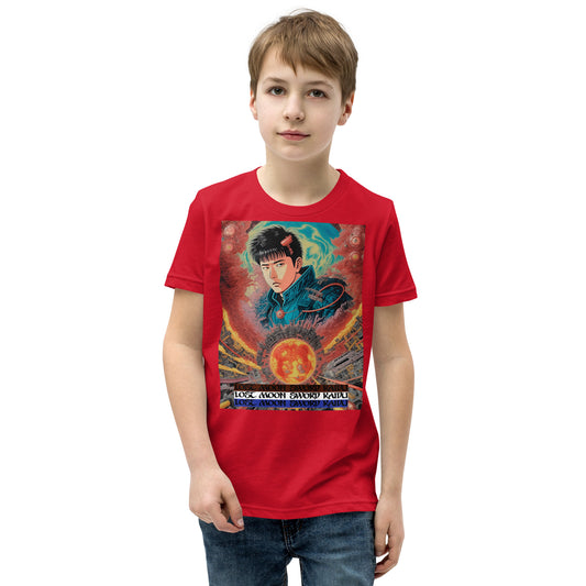 Youth Short Sleeve T-Shirt. Collection - Lost Moon Sword Kaidu, Design - ANDRBEL STUDIO