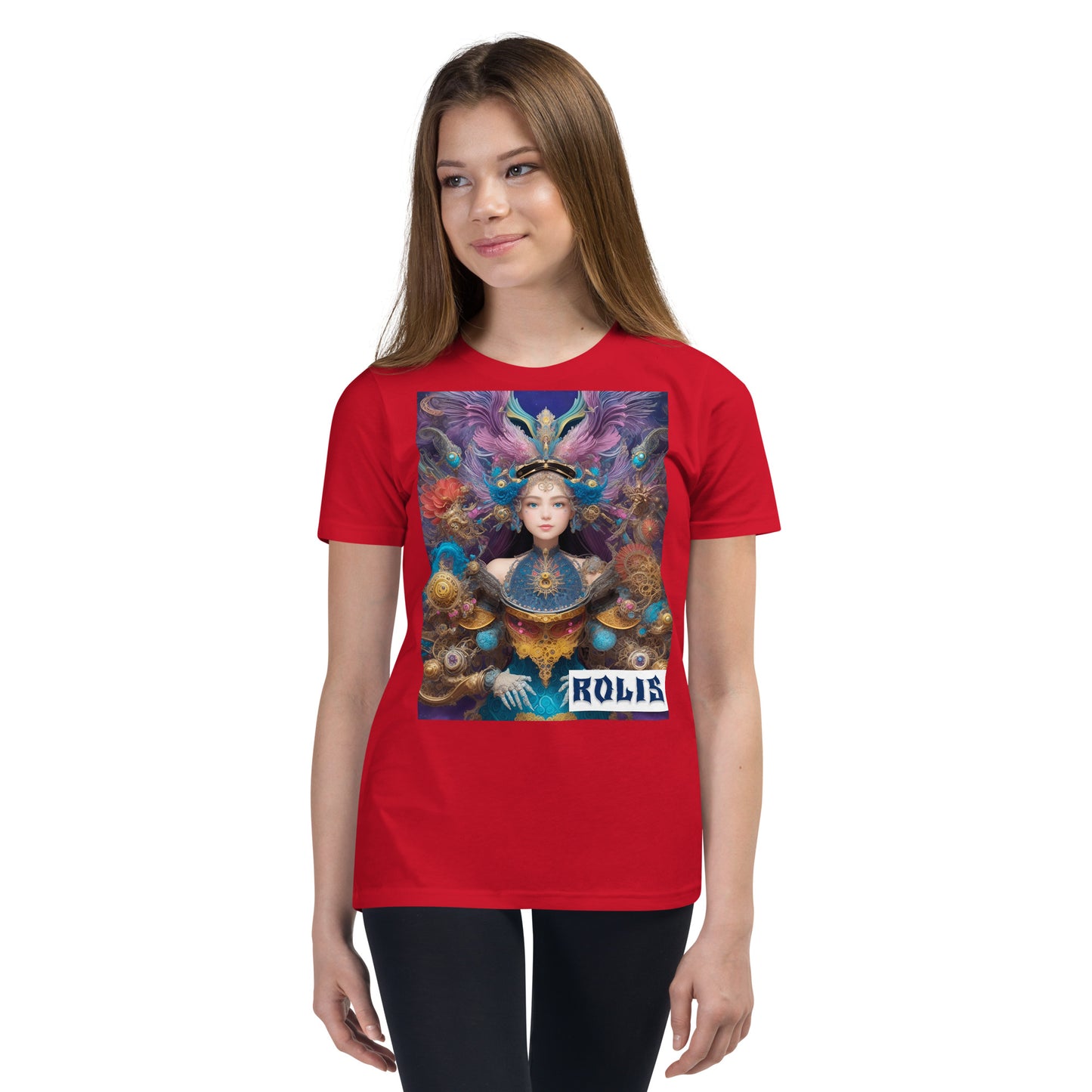 Youth Short Sleeve T-Shirt. Collection - ROLIS, Design - ANDRBEL STUDIO