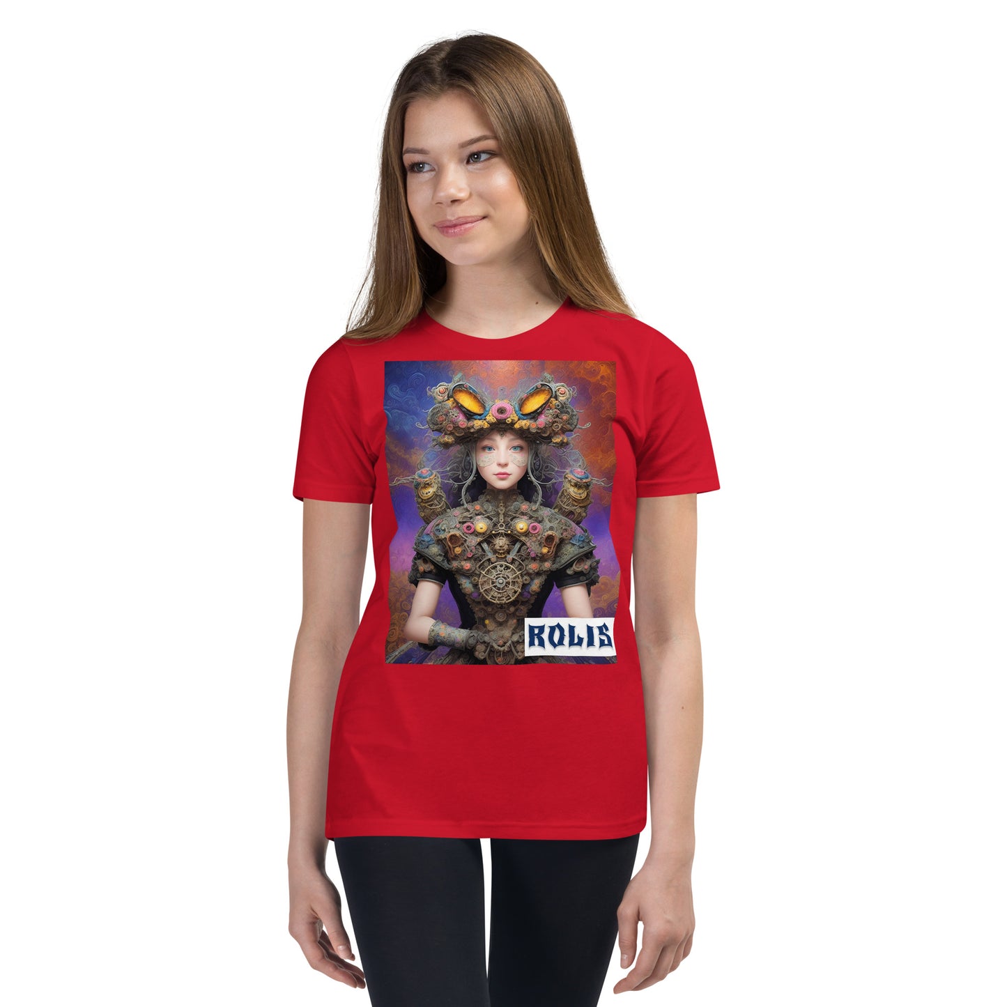 Youth Short Sleeve T-Shirt. Collection - ROLIS, Design - ANDRBEL STUDIO