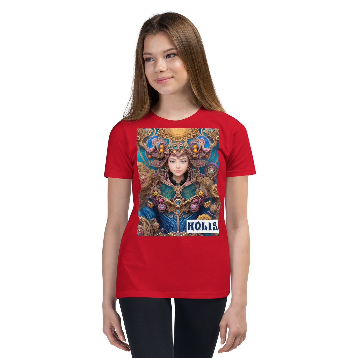Youth Short Sleeve T-Shirt. Collection - ROLIS, Design - ANDRBEL STUDIO