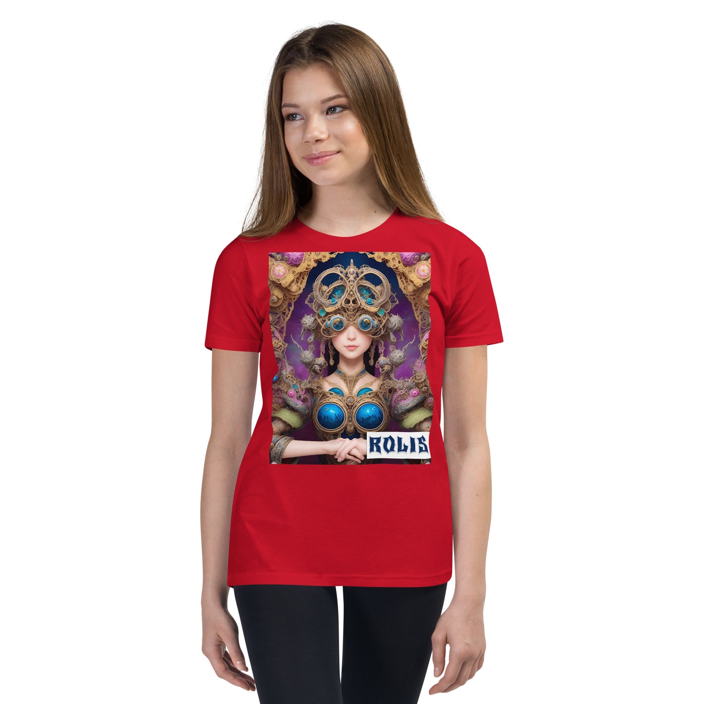 Youth Short Sleeve T-Shirt. Collection - ROLIS, Design - ANDRBEL STUDIO