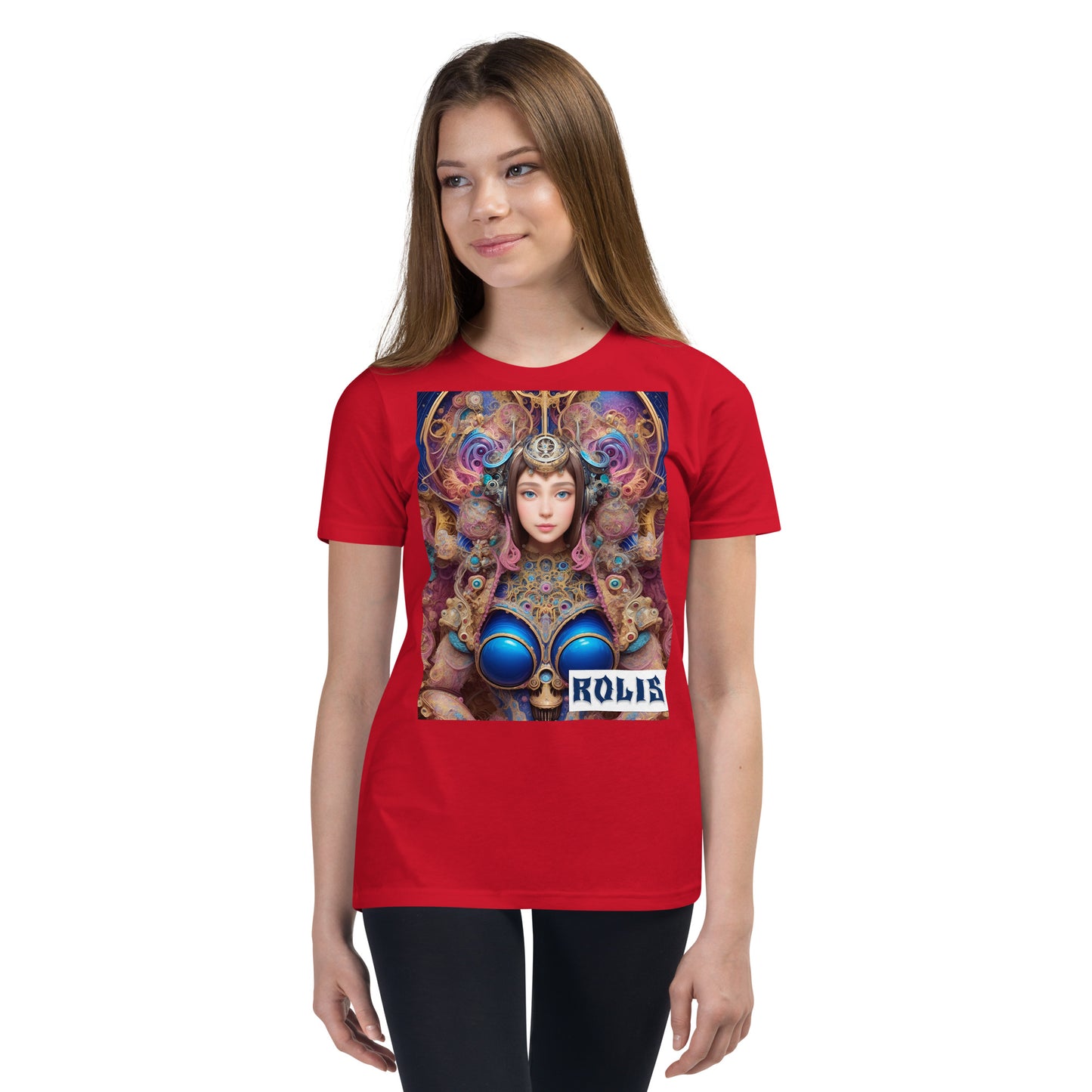 Youth Short Sleeve T-Shirt. Collection - ROLIS, Design - ANDRBEL STUDIO