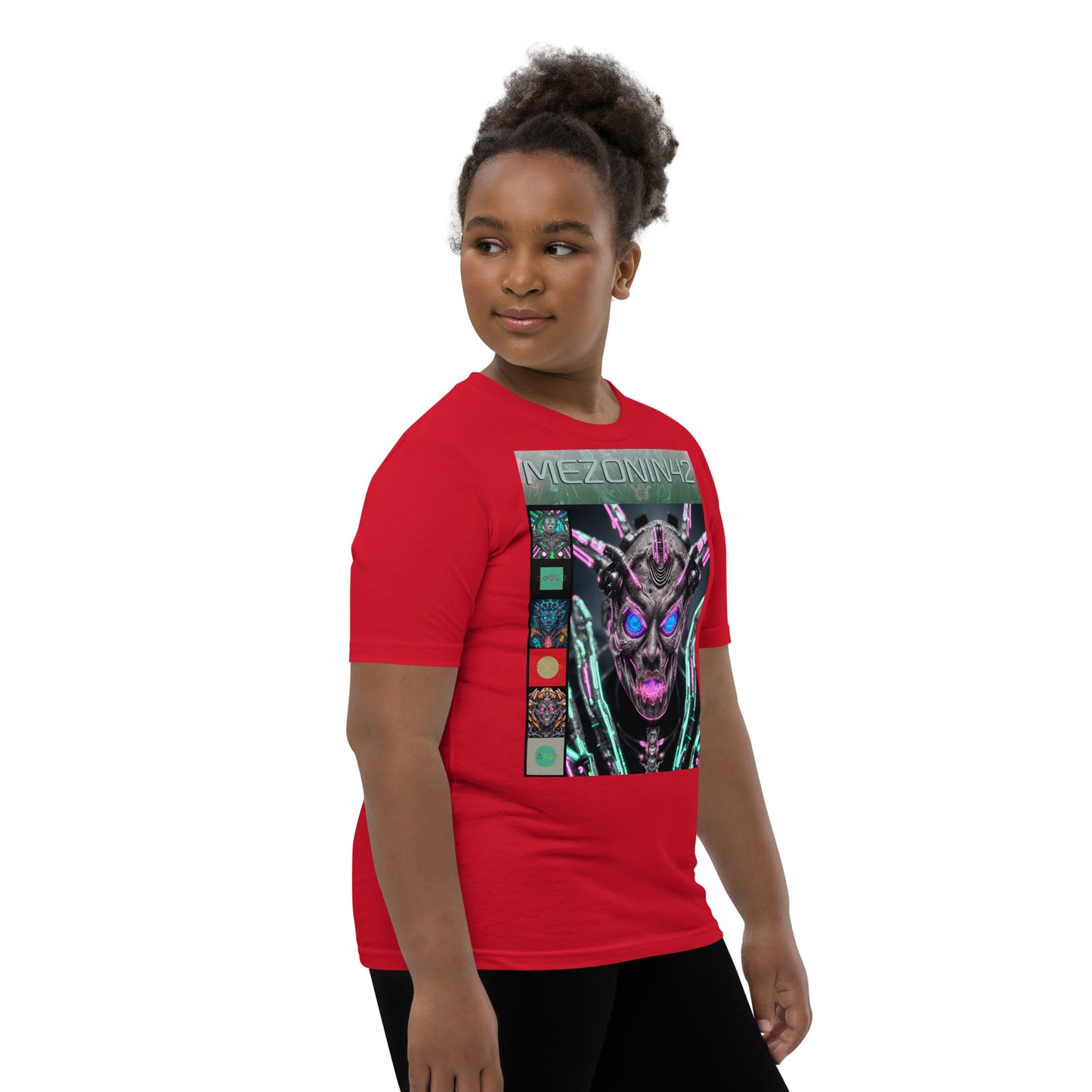 Youth Short Sleeve T-Shirt. Collection - MEZONIN 42, Design - ANDRBEL STUDIO