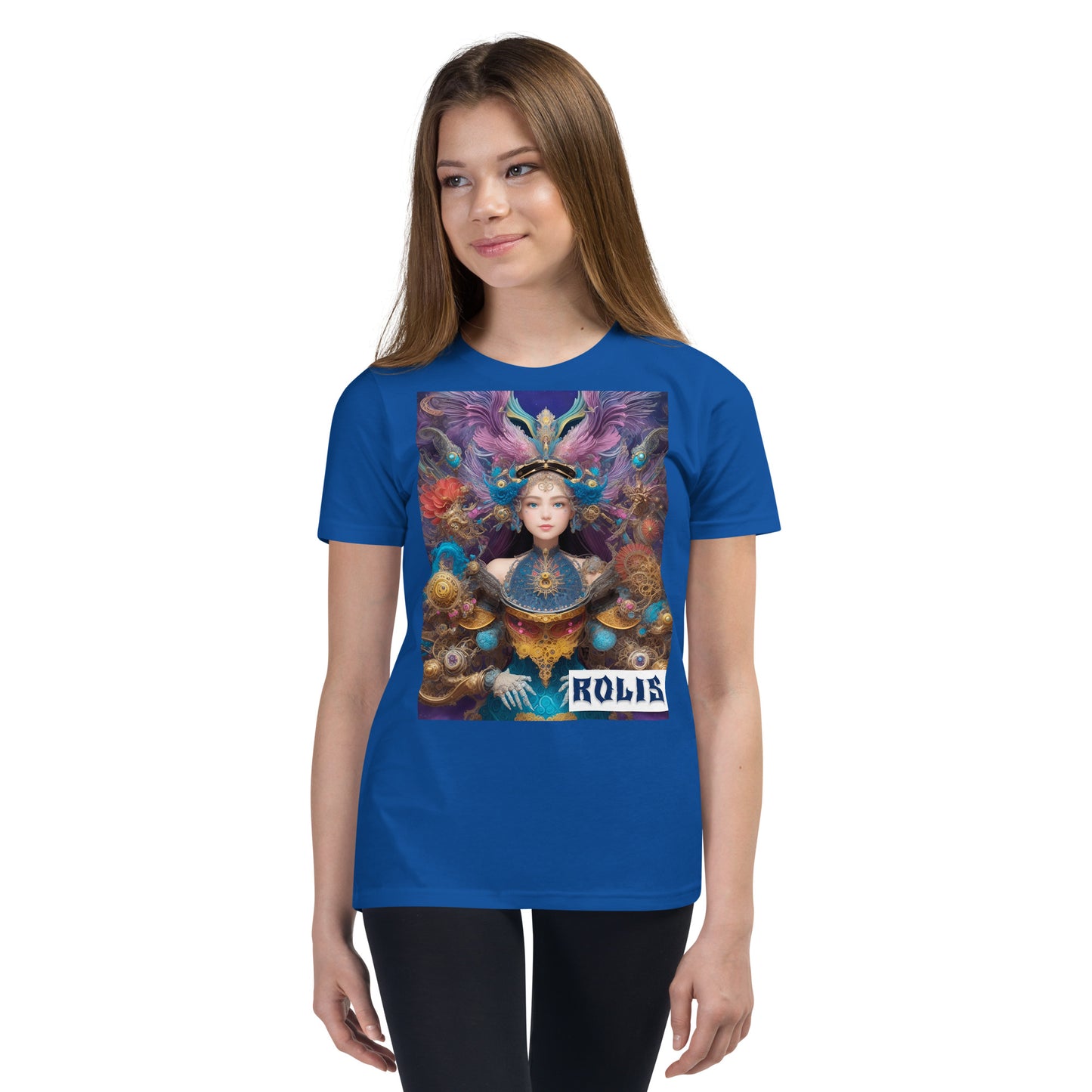 Youth Short Sleeve T-Shirt. Collection - ROLIS, Design - ANDRBEL STUDIO