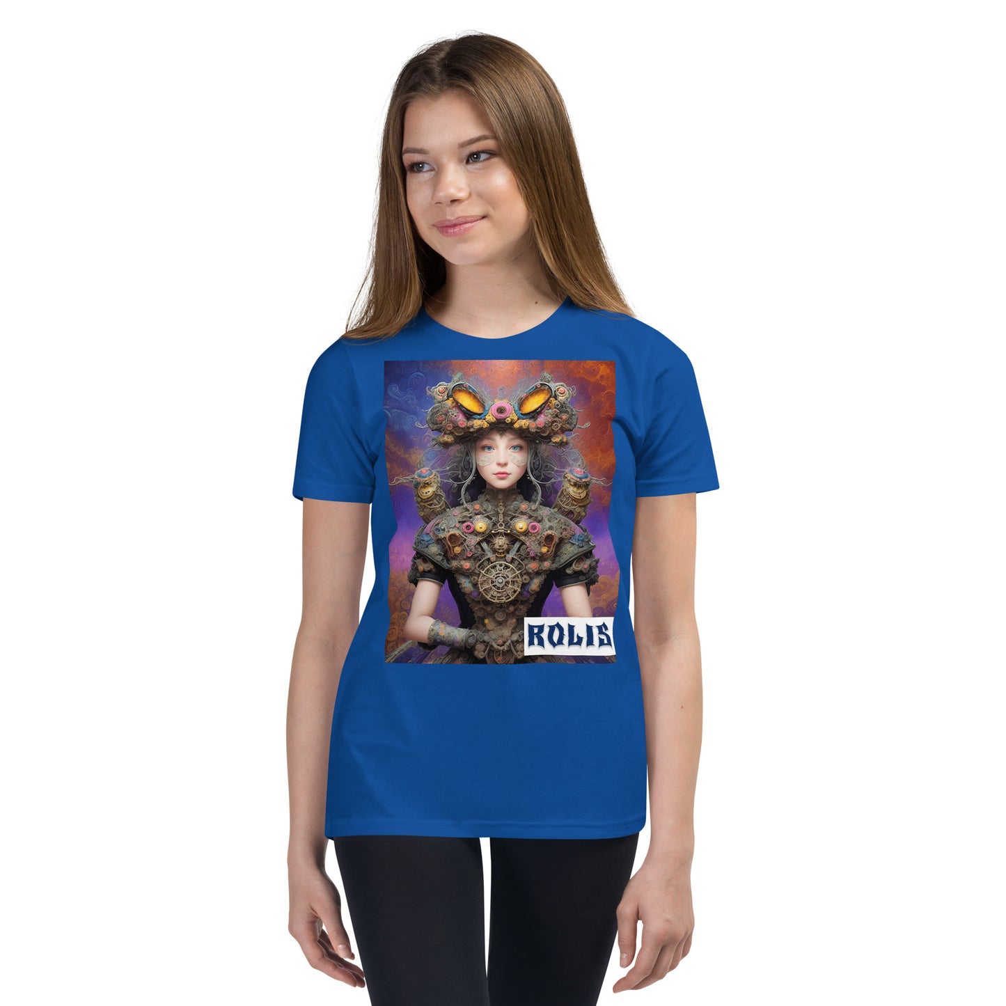 Youth Short Sleeve T-Shirt. Collection - ROLIS, Design - ANDRBEL STUDIO