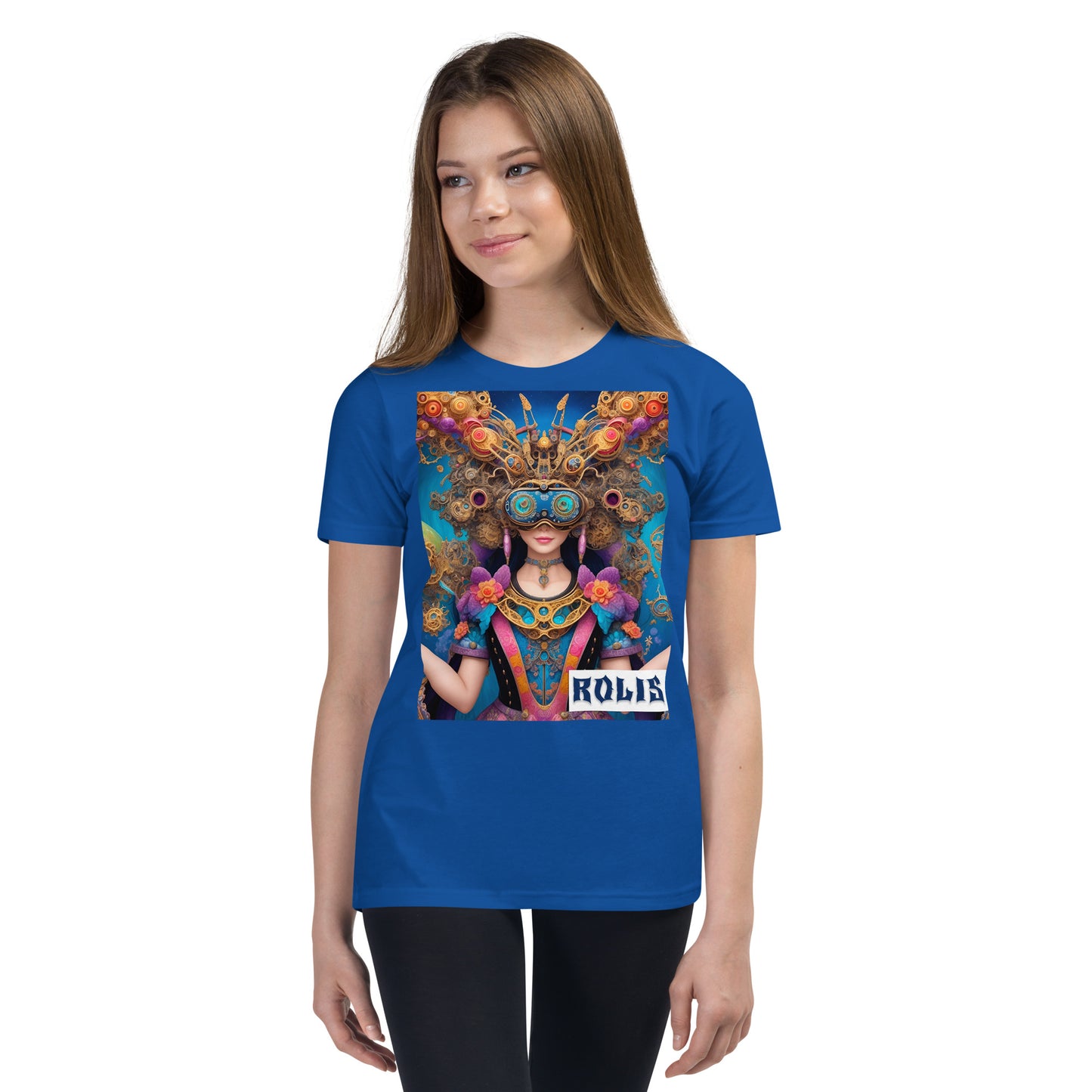Youth Short Sleeve T-Shirt. Collection - ROLIS, Design - ANDRBEL STUDIO