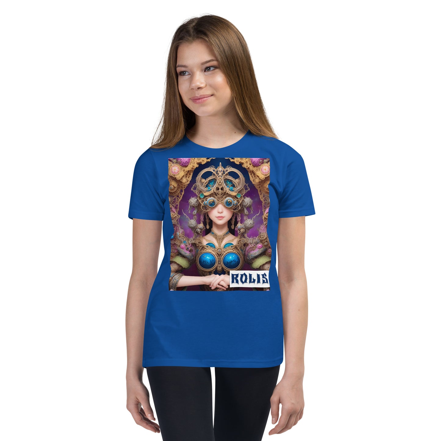 Youth Short Sleeve T-Shirt. Collection - ROLIS, Design - ANDRBEL STUDIO