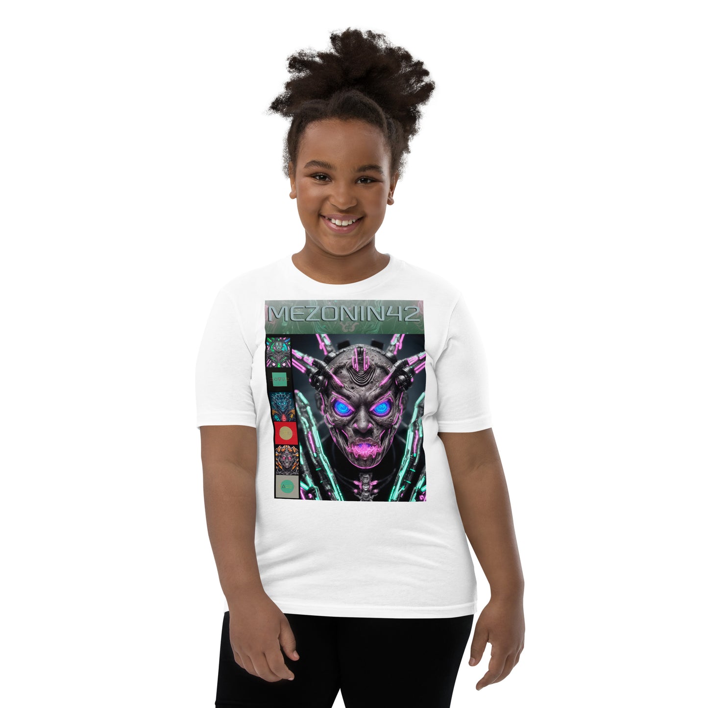 Youth Short Sleeve T-Shirt. Collection - MEZONIN 42, Design - ANDRBEL STUDIO