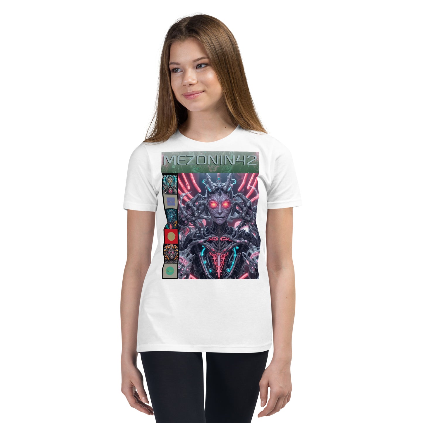 Youth Short Sleeve T-Shirt. Collection - MEZONIN 42, Design - ANDRBEL STUDIO