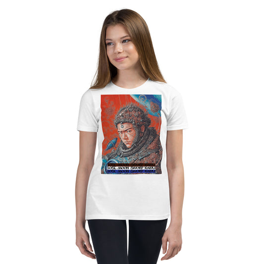 Youth Short Sleeve T-Shirt. Collection - Lost Moon Sword Kaidu, Design - ANDRBEL STUDIO