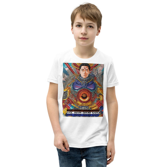 Youth Short Sleeve T-Shirt. Collection - Lost Moon Sword Kaidu, Design - ANDRBEL STUDIO