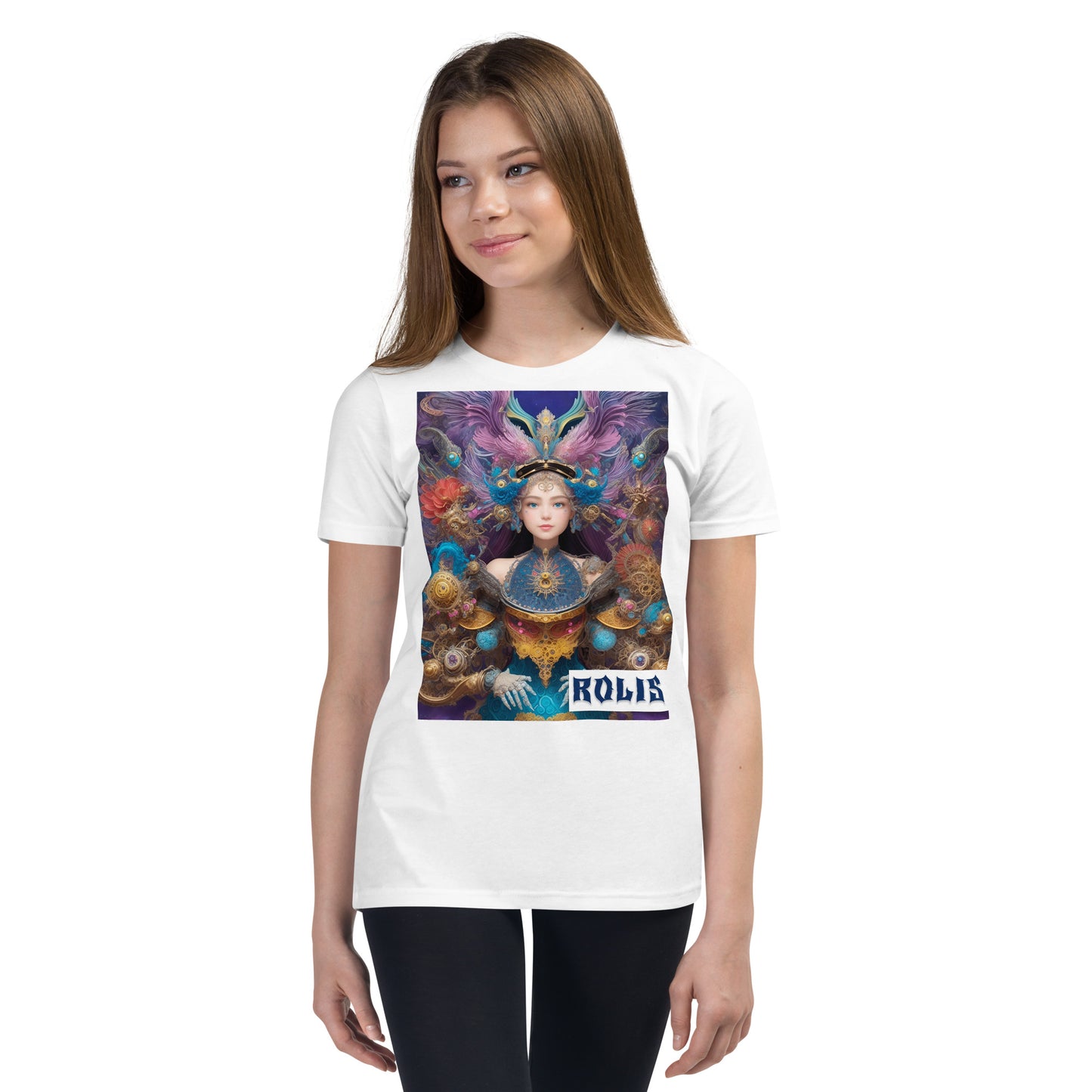 Youth Short Sleeve T-Shirt. Collection - ROLIS, Design - ANDRBEL STUDIO
