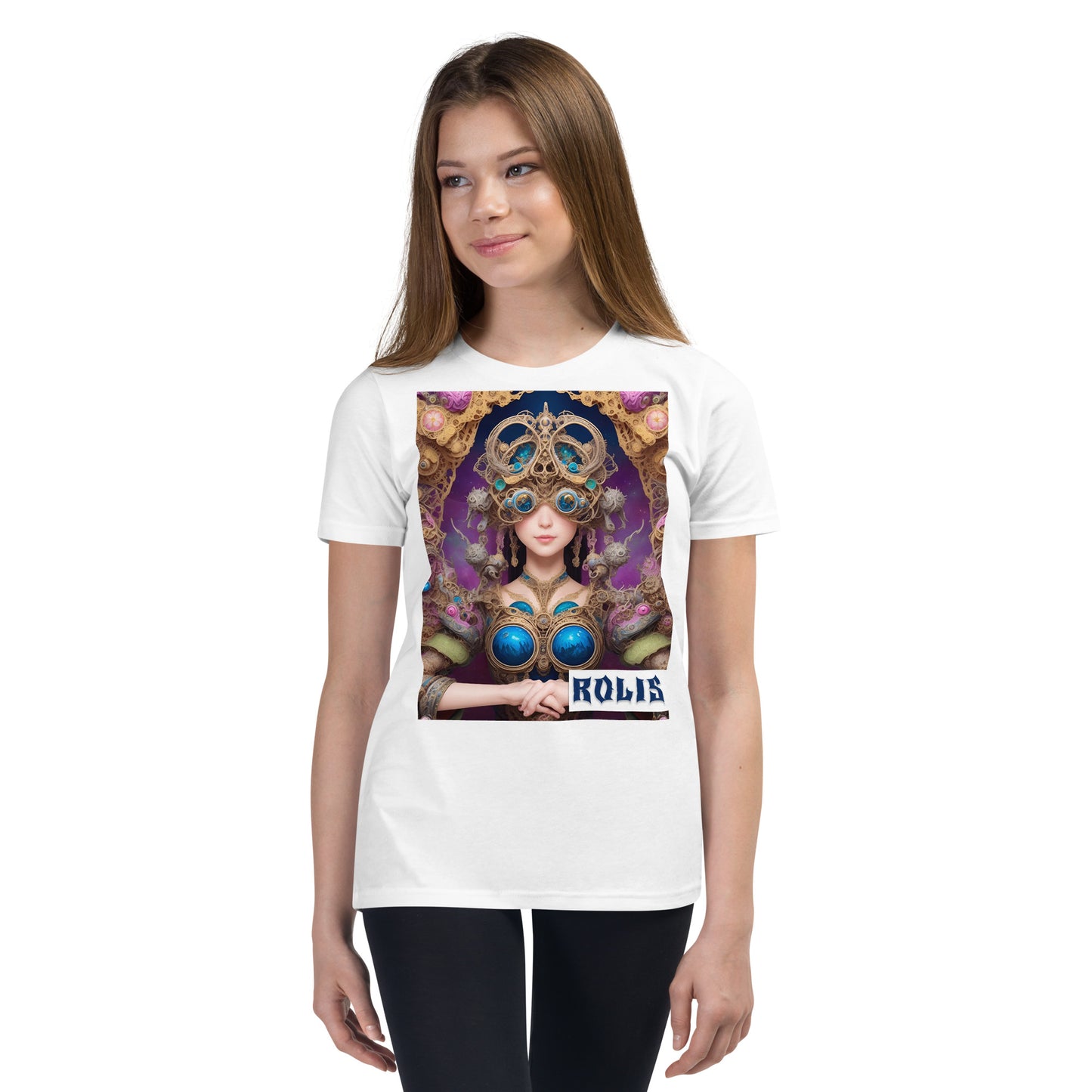 Youth Short Sleeve T-Shirt. Collection - ROLIS, Design - ANDRBEL STUDIO