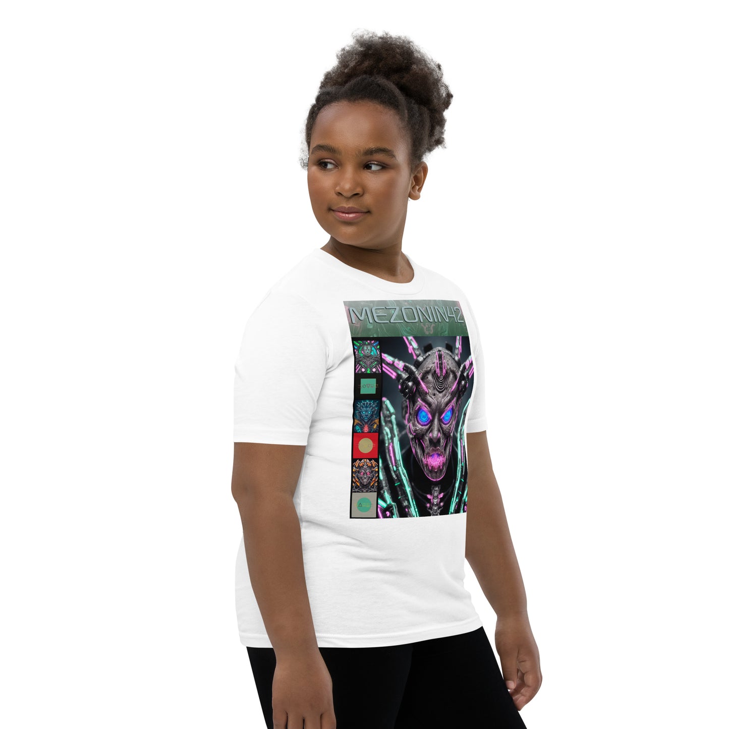 Youth Short Sleeve T-Shirt. Collection - MEZONIN 42, Design - ANDRBEL STUDIO
